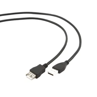 Gembird Cable de Extensión USB de 4,5 Mts Ngr