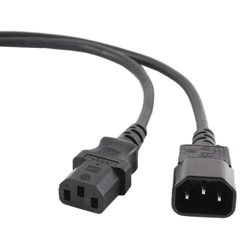 Gembird Cable Alimentación CPU-Monitor 6A 1.8Mts