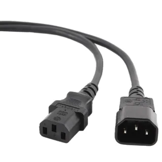 Gembird Cable Alimentación CPU-Monitor 6A 1.8Mts