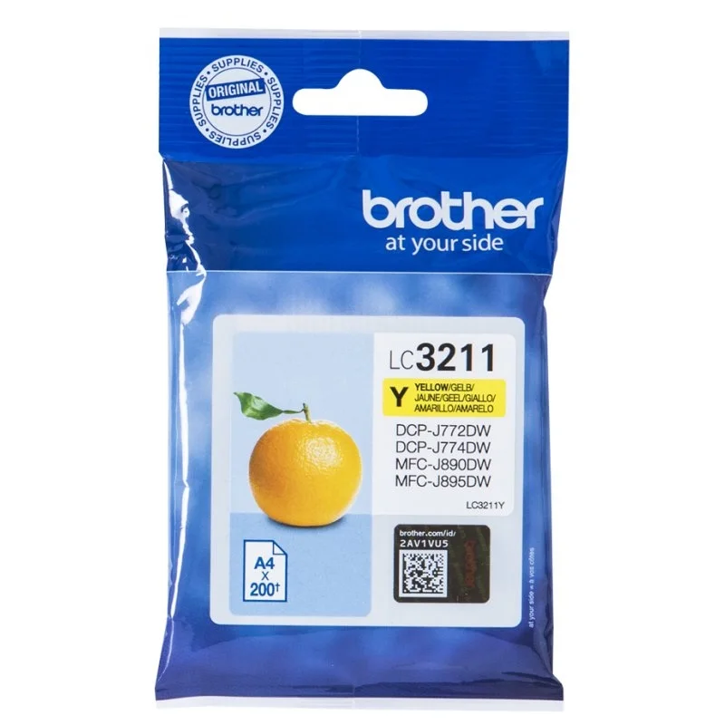 Brother Cartucho LC3211Y Amarillo
