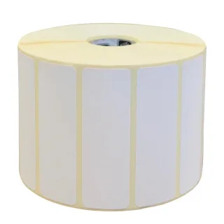 Zebra Caja de 12 rollos etiquetas 57,2 x 31,8 mm