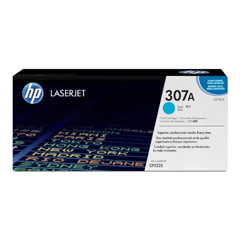 HP Tóner 307 Cyan
