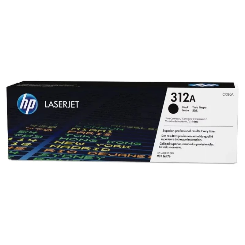 HP Tóner 312A Negro