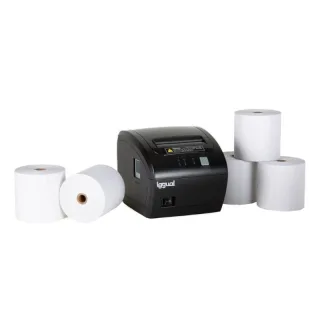 Kit impresora térmica tickets TP EASY 80 + 5 rollo