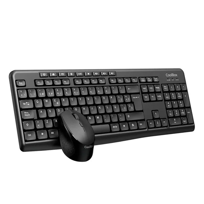 Coolbox Kit Teclado MM + Ratón Inalámbrico