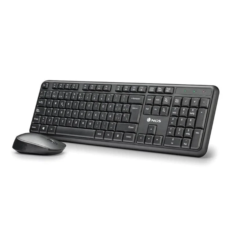 NGS Kit teclado+raton Harmony Inalámbrico 12 Tecla