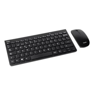 Tooq Teclado + Ratón TQKMW-3101-B Slim inalámbrico