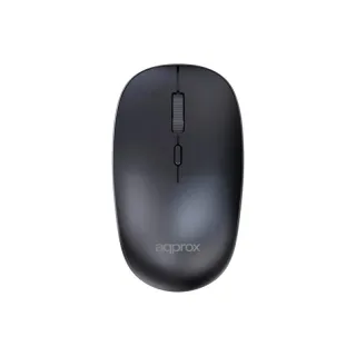 APPROX Ratón inalámbrico APPXM210 2.4GHZ Negro