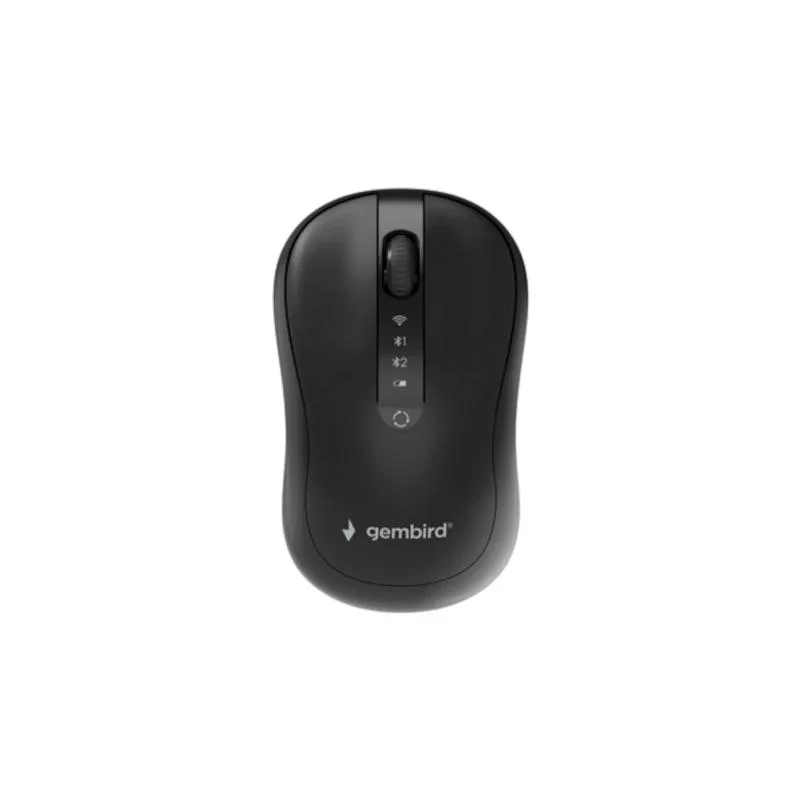 Gembird Ratón inalámbrico de 4 botones y modo dual