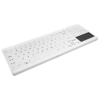 Cherry Teclado Touchpad lavable/desinfe USB Blanco