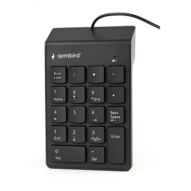 Gembird Teclado Numérico por cable USB Negro