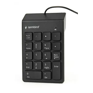 Gembird Teclado Numérico por cable USB Negro