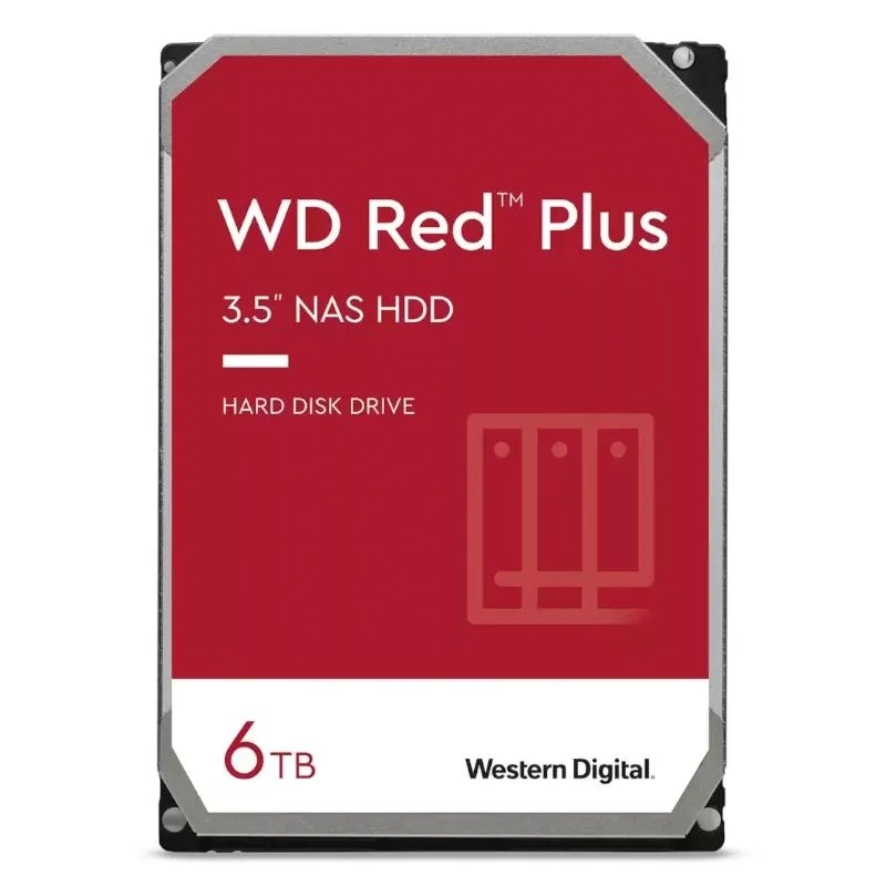 Western Digital Red Plus WD60EFPX 6TB SATA-600