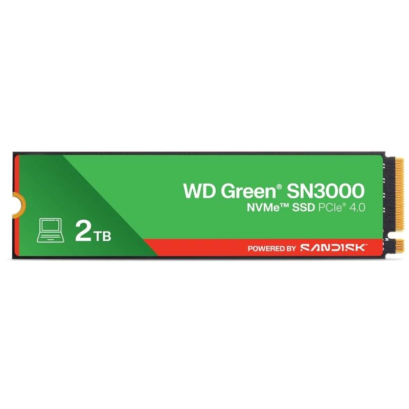 WD Green SN3000 SSD 2TB PCIe Gen4 NVMe