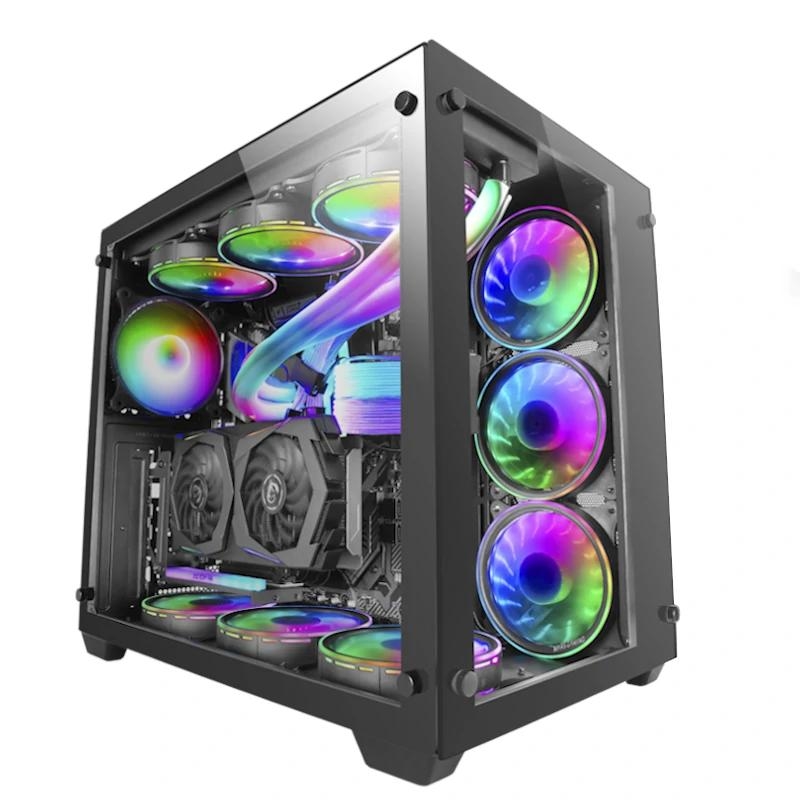 MARS GAMING Torre E-ATX MCV3 Premium XXL Black