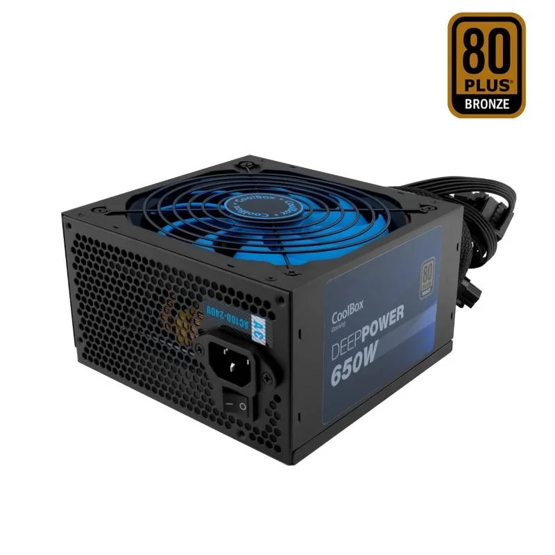Coolbox Gaming Fuente Al. DeepPower 650w 80+bronze