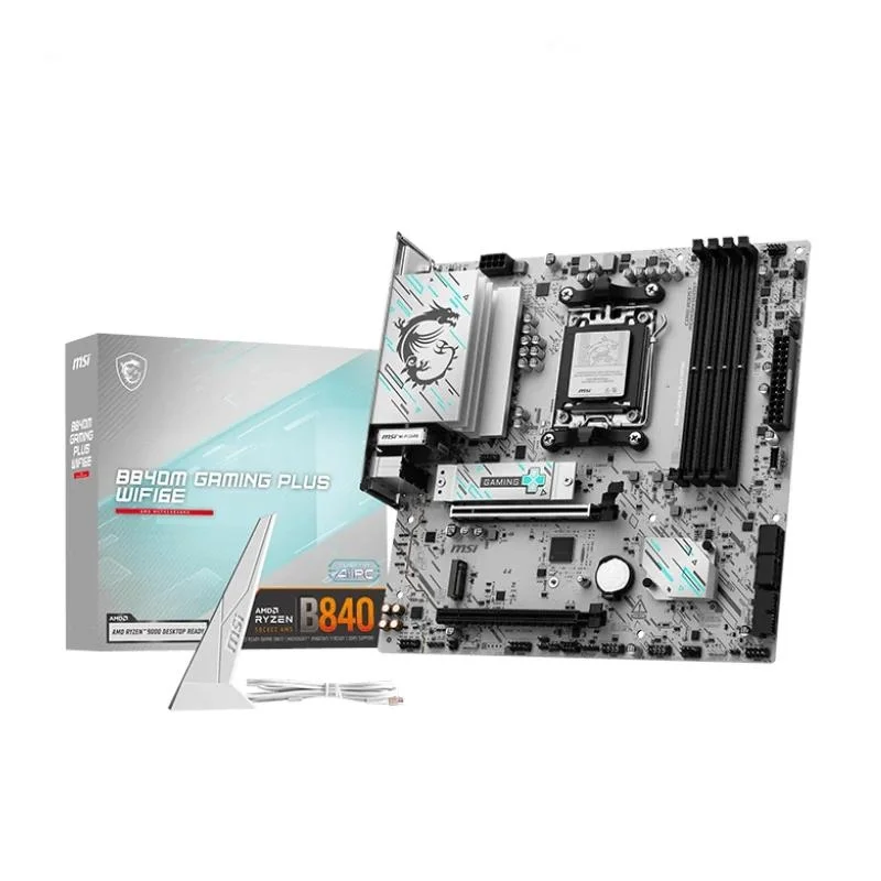 MSI Placa Base B840M GAMING PLUS WIFI6E DDR5 mATX