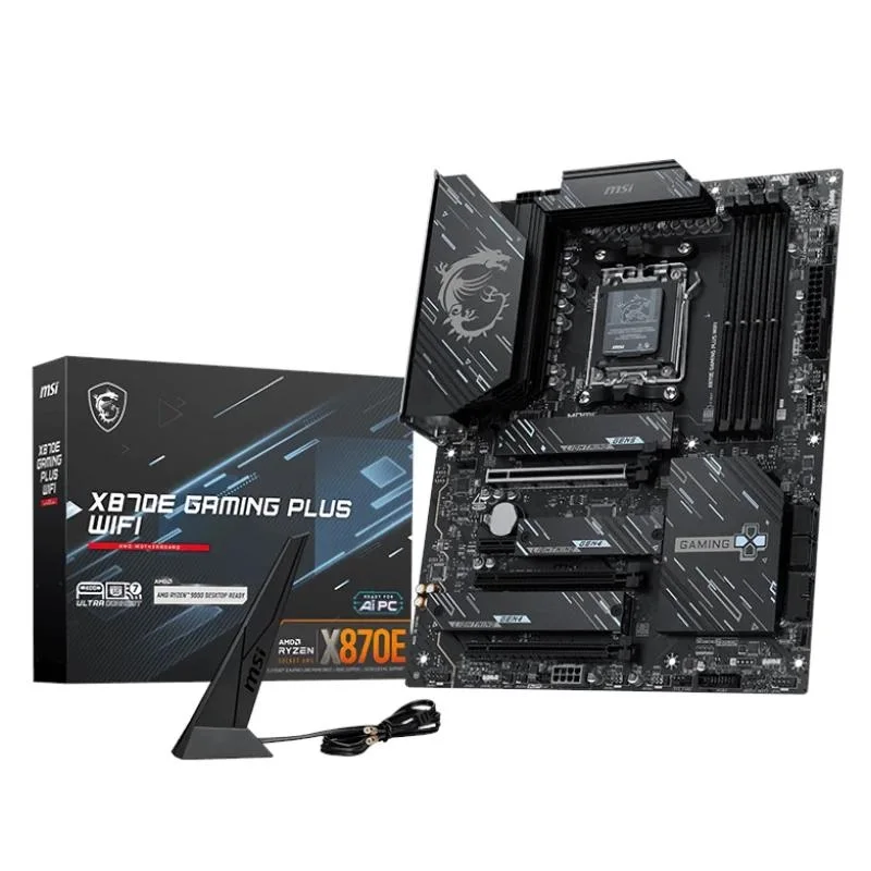 MSI Placa Base X870E GAMING PLUS WIFI DDR5 ATX