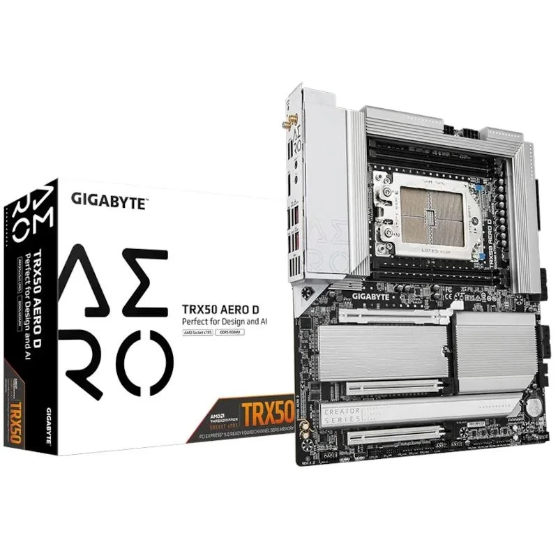 GIGABYTE PLACA BASE TRX50 AERO D E-ATX sTR5