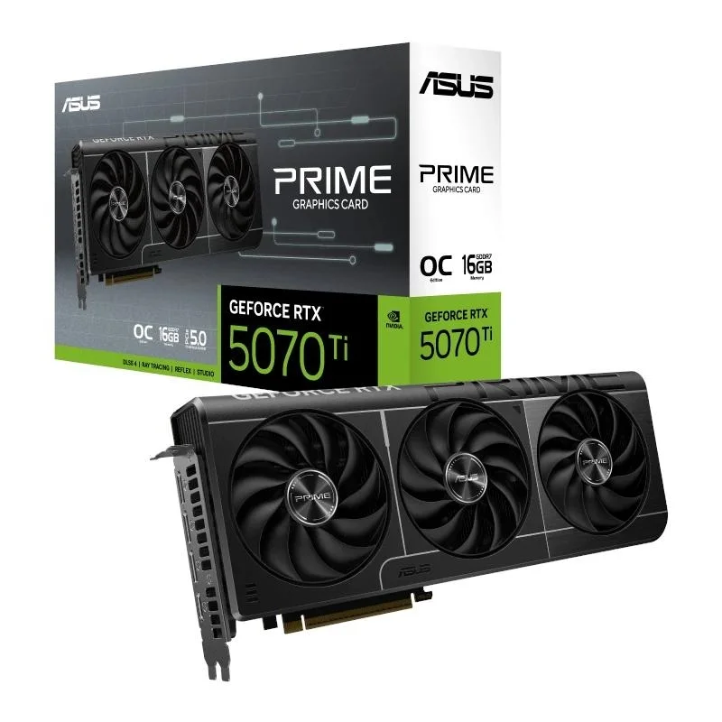 ASUS VGA NVIDIA PRIME RTX 5070 Ti OC 16GB DDR7
