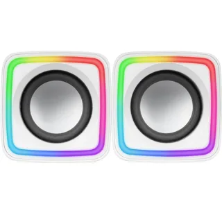 MARS GAMING Altavoces MSCUBE Premium 8W White