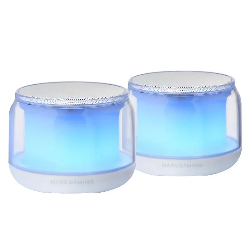 Mars Gaming Altavoces BT MS-AURAW 2.0 15W RGB