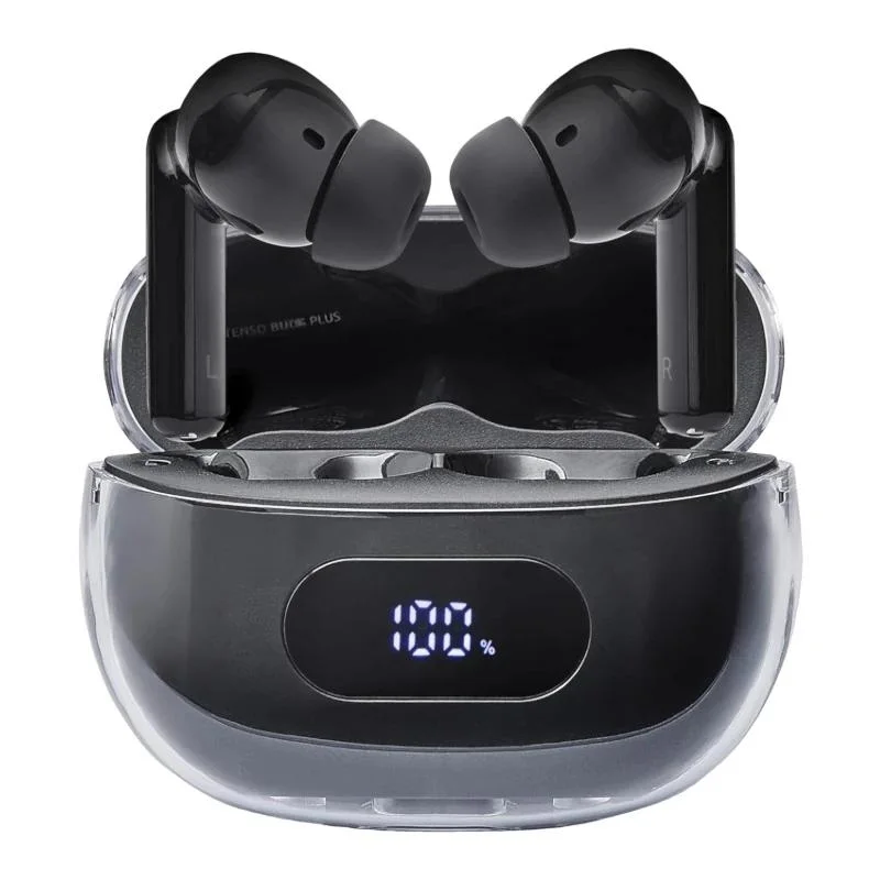 Intenso | Buds Plus Auriculares TWS ANC+ENC| Negro