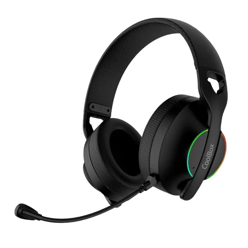 Coolbox Gaming Auriculares Diadema Mic WB01 RF+BT