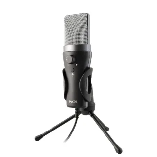 NGS Micrófono PC Usb con soporte tripode