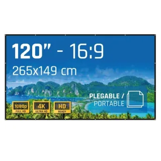iggual Pantalla plegable ECO-COST 120" 16:9