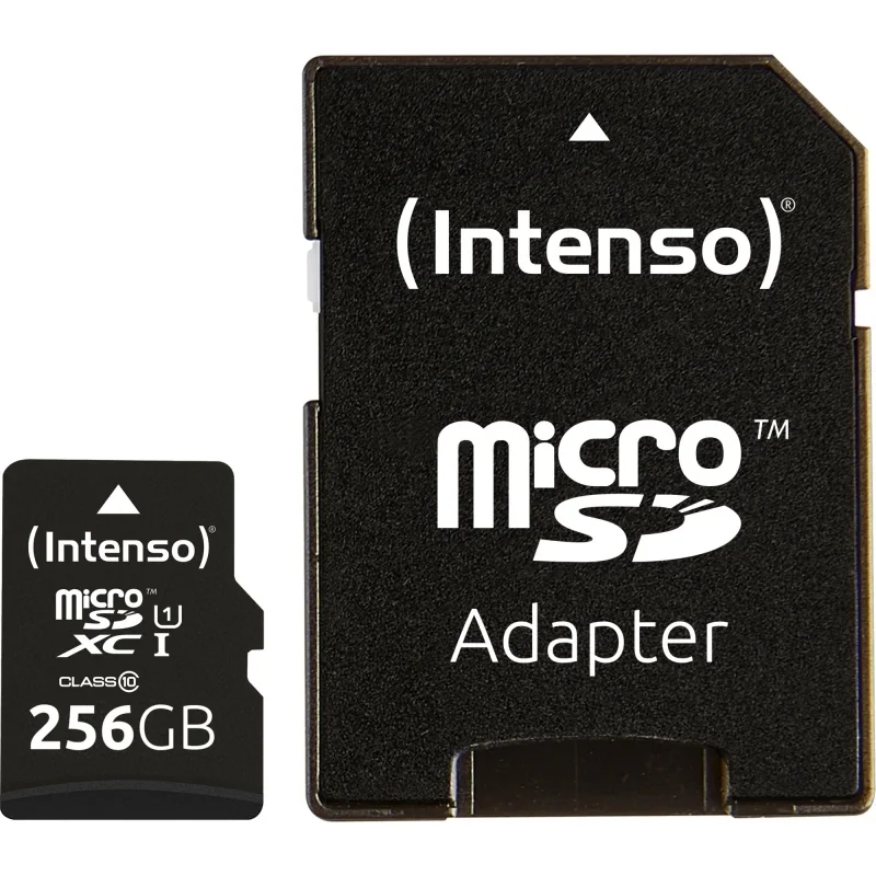 Intenso 3423492 Micro SD UHS-I Premium 256G c/adap