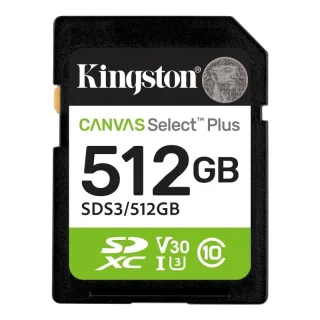 Kingston SDS3 microSDXC 512GB Gen3 150MB/s A1