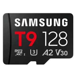Samsung Micro SDXC T9 128GB clase10 U3 V30 A2 c/a