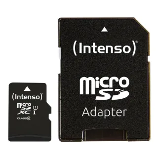 Intenso Micro SD UHS-I Premium 64Gb c/adap Pack 3