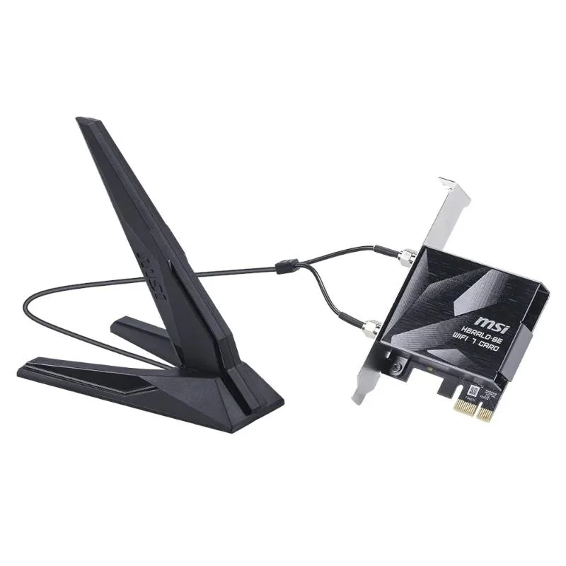 MSI GPBE94 Herald Tarjeta PCIe WiFi7 BE9400