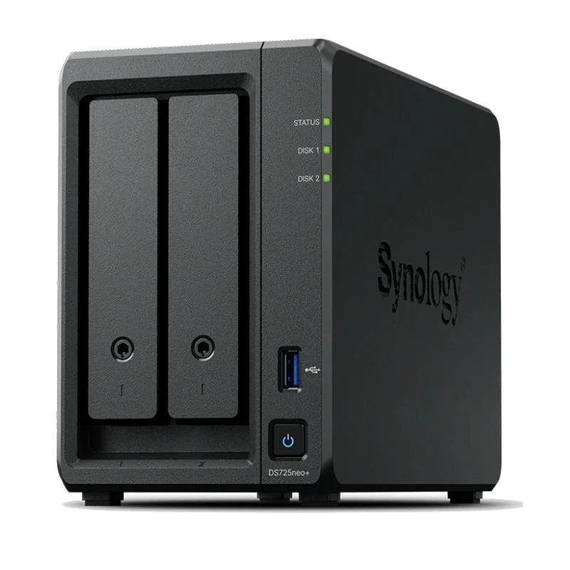 Synology DS725neo+ NAS 2Bay Disktation 1x2.5G 1xG