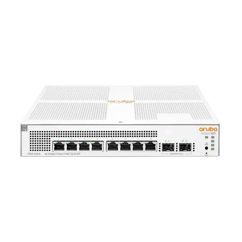 HPE NW IOn 1930 8xGbE PoE 2SFP 124W Switch