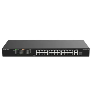 Reyee 24-Port 100Mbps + 1 Uplink Port 1000Mbps + 1