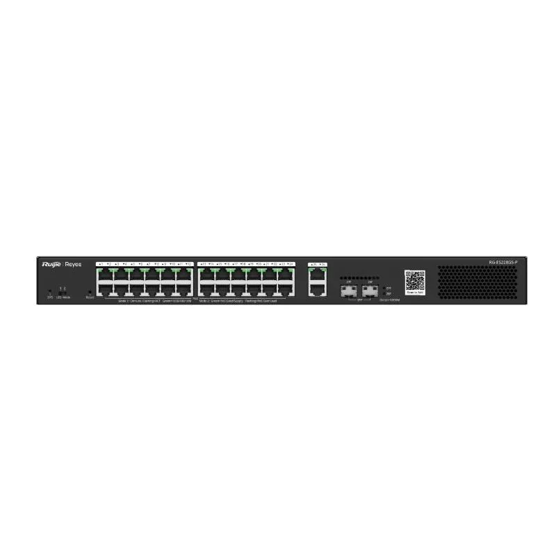 Reyee 28-Port Gigabit Smart POE Switch, 24 PoE/POE
