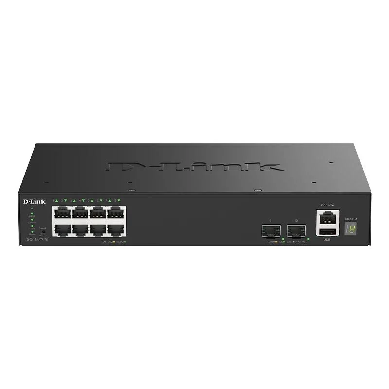 D-Link DGS-1530-10/E Switch 8xGb 2x10G SFP+