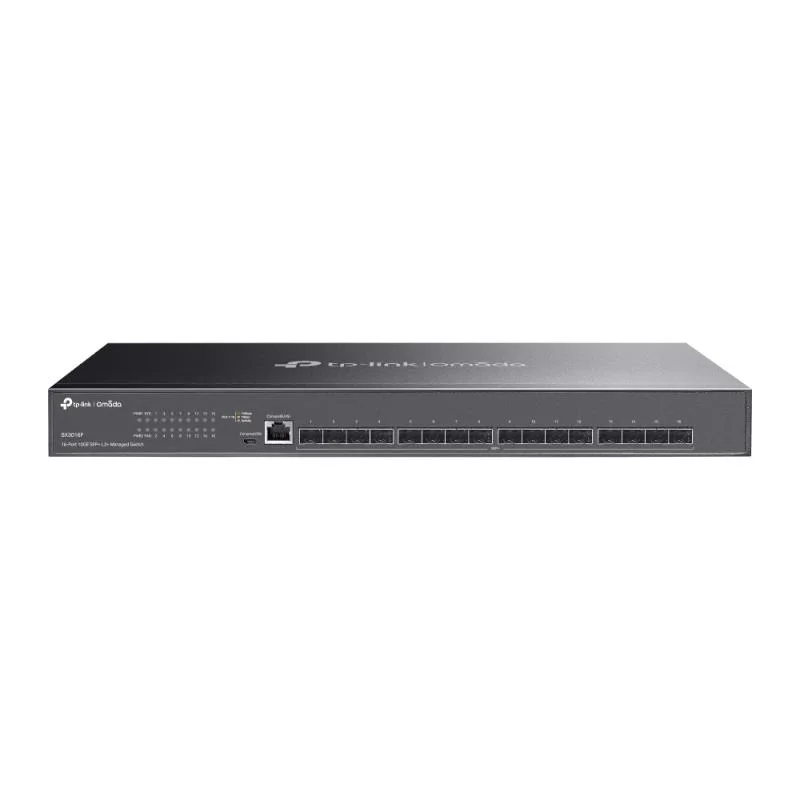 TP-Link SX3016F Switch L2+ 16x10G SFP+ 1xRJ45