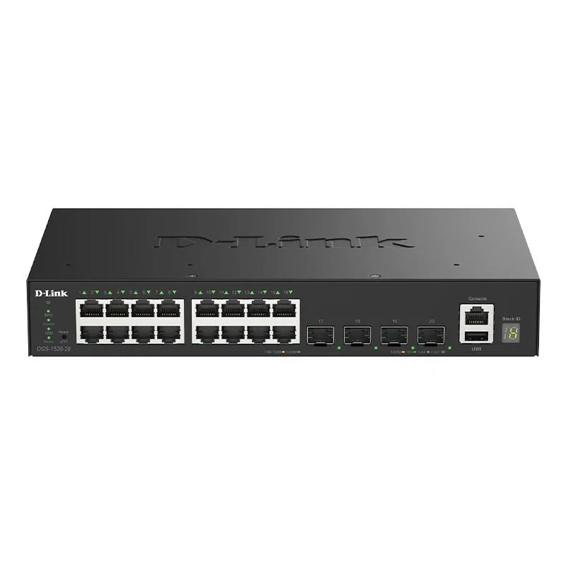 D-Link DGS-1530-20/E Switch 16xGb 4x10G SFP+