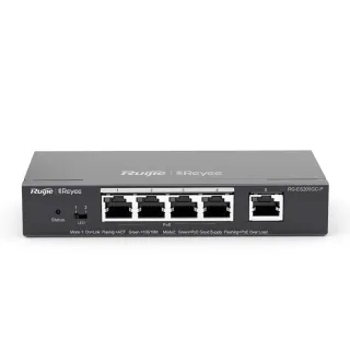 Reyee Switch 5xGb RJ45 (4 PoE/POE+) 54W Steel