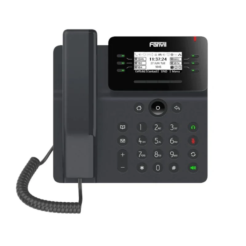 Fanvil V62G Teléfono IP básico Negro