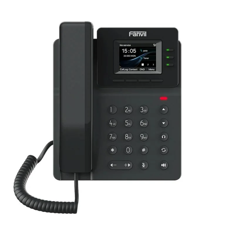 Fanvil V60W 4 lín SIP 2.4"pantalla color PoE Wifi