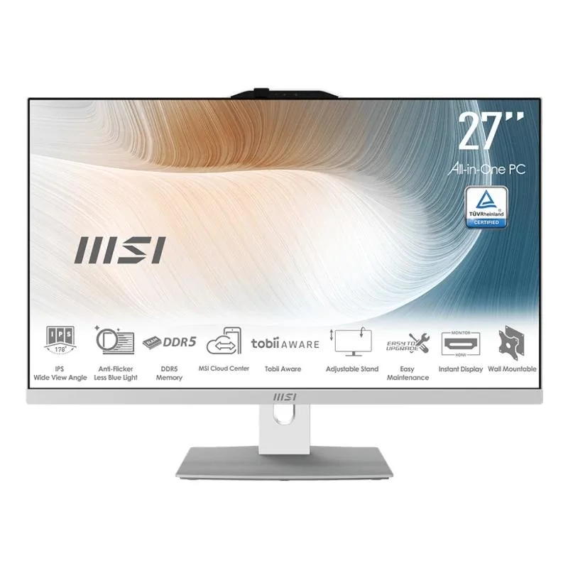 MSI AM272P-1053ES C7-150U 16GB 512 DOS 27" Blanco