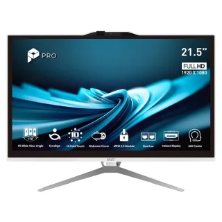 MSI Pro AP222T-499EU G7400 4GB 128 W11P 22" tac.B