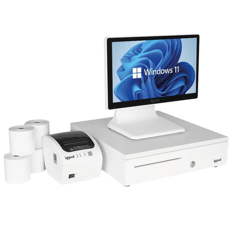 Pack TPV blanco 15,6" N100 +30PW+EASY80W+W11