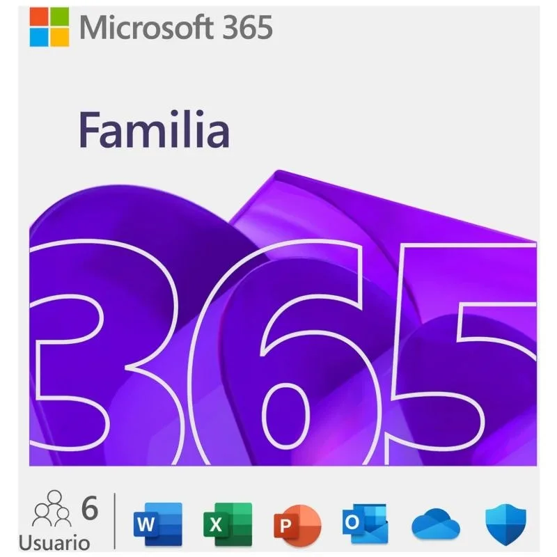 Microsoft 365 Familia 1 año ESD