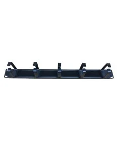 GUIAS RACK 19\" 1U CON CEPILLO CON ANILLAS METALICAS PN: RAC-00017-ST EAN: 1000000000813